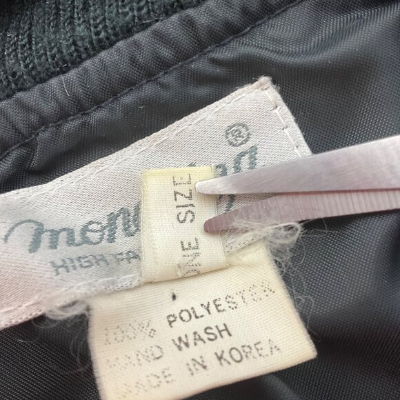 VTG Monaliza High Fashion Large Picasso Satin Jacket Abstract Art All Over Print - Picture 11 of 15